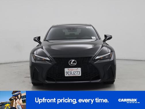 Black 2022 Lexus IS 350 F-Sport