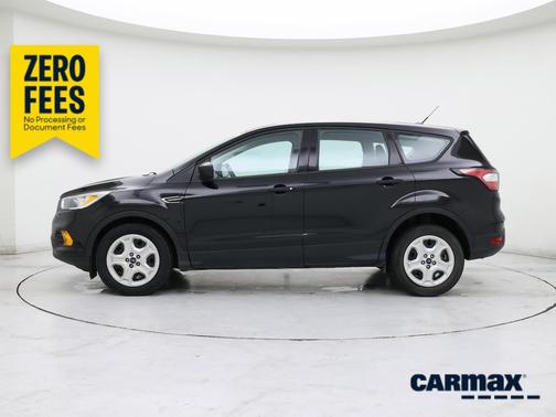 Black 2017 Ford Escape S