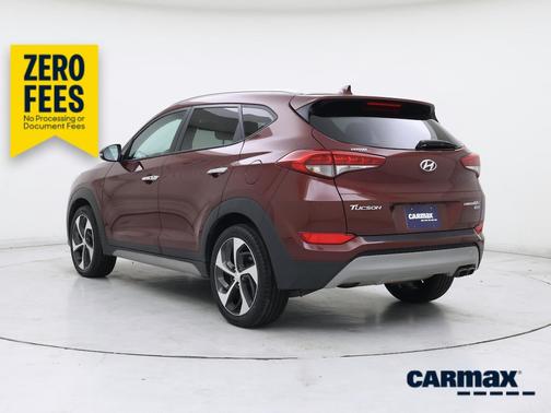 Red 2017 Hyundai TUCSON Limited