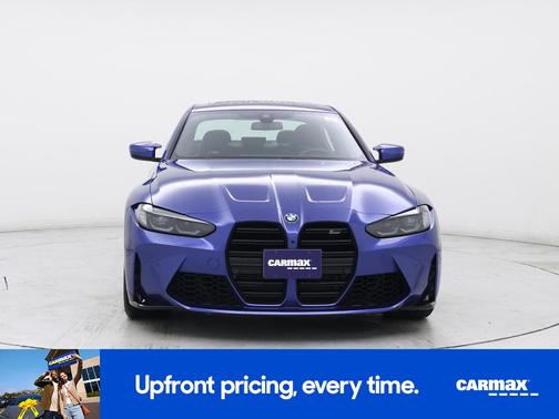 Blue 2024 BMW M3 Competition
