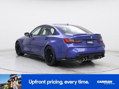 Blue 2024 BMW M3 Competition