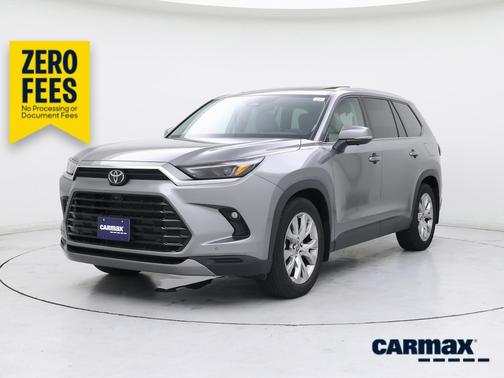 Gray 2025 Toyota Grand Highlander Limited