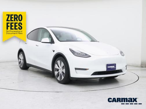 White 2021 Tesla Model Y Long Range