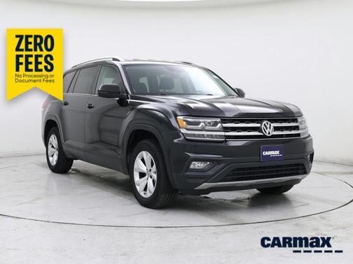 Black 2018 Volkswagen Atlas SE