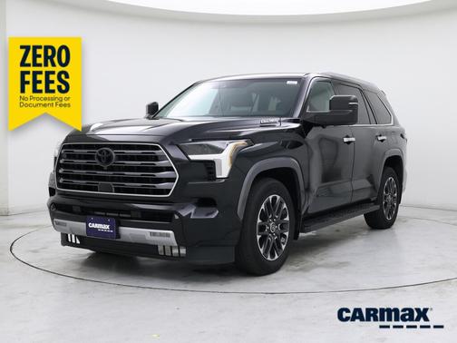 Black 2024 Toyota Sequoia Limited