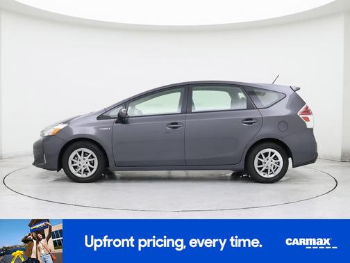 Blue 2015 Toyota Prius v Four