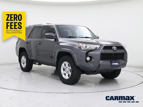 Gray 2017 Toyota 4Runner SR5