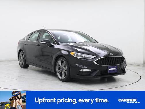 Black 2017 Ford Fusion Sport