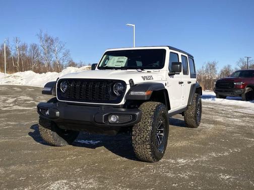 Bright White Clearcoat 2026 Jeep Wrangler Willys