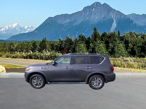 Anthracite Gray 2024 INFINITI QX80 Luxe