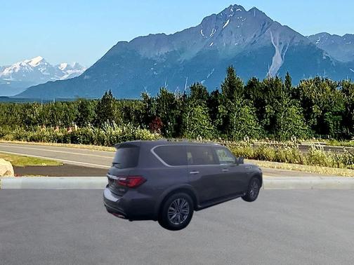 Anthracite Gray 2024 INFINITI QX80 Luxe