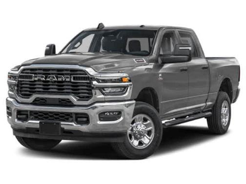 Ceramic Gray Clearcoat 2026 RAM 2500 Black Express Crew Cab 4x4 8' Box