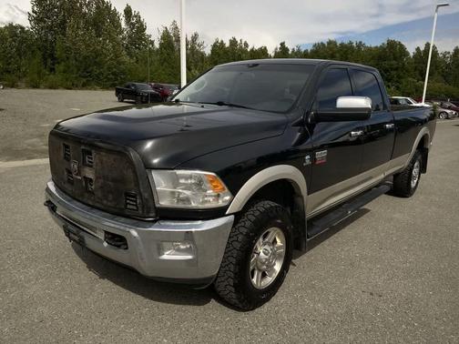 Brilliant Black Crystal Pearl 2010 Dodge Ram 3500 Laramie