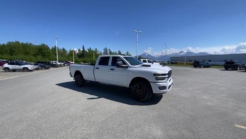 Bright White Clearcoat 2026 RAM 2500 Black Express Crew Cab 4x4 8' Box
