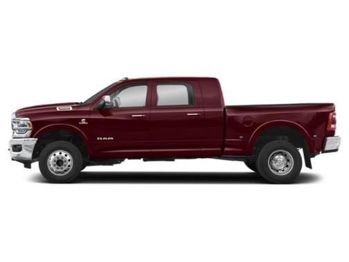 Delmonico Red Pearlcoat 2021 RAM 3500 Big Horn Mega Cab 4x4 6'4' Box