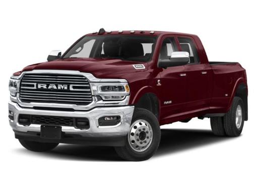 Delmonico Red Pearlcoat 2021 RAM 3500 Big Horn Mega Cab 4x4 6'4' Box
