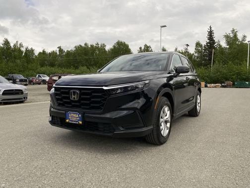 BLK/Black 2025 Honda CR-V LX AWD