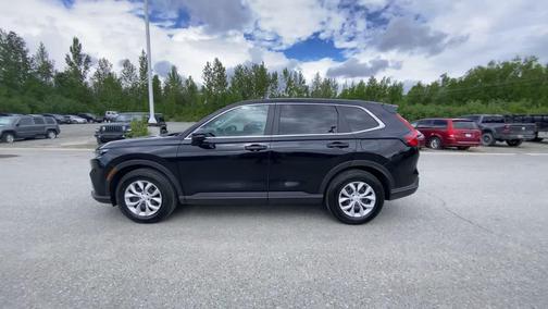 BLK/Black 2025 Honda CR-V LX AWD
