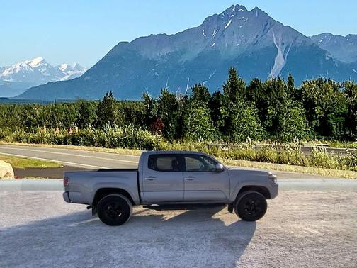 Silver Sky Metallic 2019 Toyota Tacoma Limited