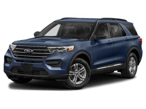 Stone Blue Metallic 2022 Ford Explorer XLT