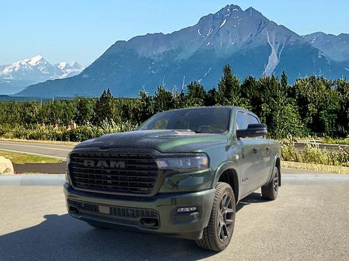 Serrano Green Metallic 2026 RAM 1500 Laramie