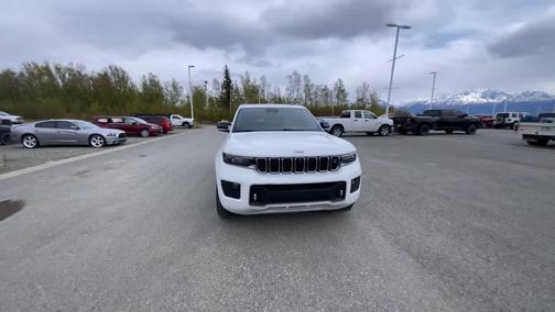 Bright White Clearcoat 2024 Jeep Grand Cherokee Overland