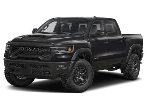 Diamond Black Crystal Pearlcoat 2026 RAM 1500 RHO Crew Cab 4x4 5'7' Box