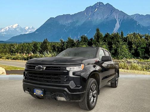 Black 2022 Chevrolet Silverado 1500 RST