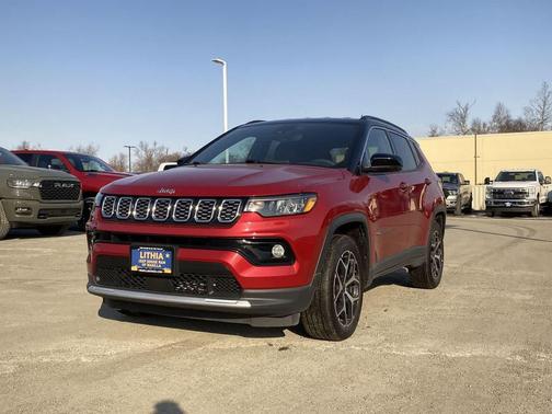 Red Hot Pearlcoat 2025 Jeep Compass Limited