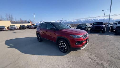 Red Hot Pearlcoat 2025 Jeep Compass Limited