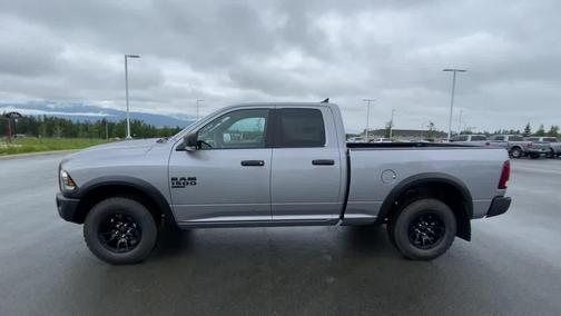 Billet Silver Metallic Clearcoat 2023 RAM 1500 Classic Warlock Quad Cab 4x4 6'4' Box