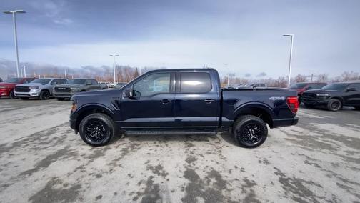 Antimatter Blue Metallic 2024 Ford F-150 XLT