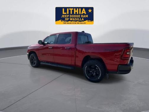 Molten Red Pearlcoat 2026 RAM 1500 Warlock Crew Cab 4x4 5'7' Box