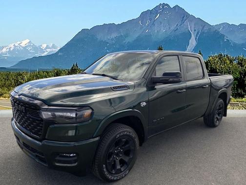 Serrano Green Metallic 2026 RAM 1500 Big Horn/Lone Star