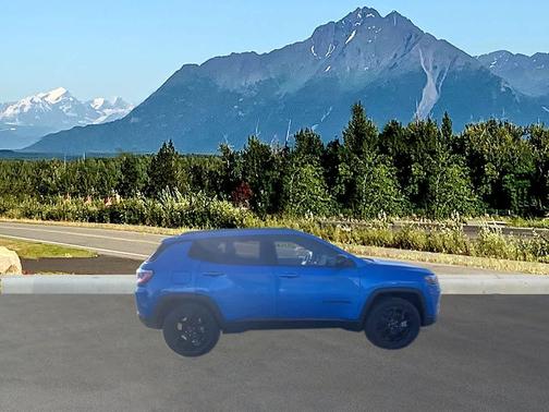 Hydro Blue Pearlcoat 2026 Jeep Compass Latitude