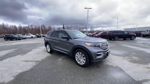 Carbonized Gray Metallic 2024 Ford Explorer Limited