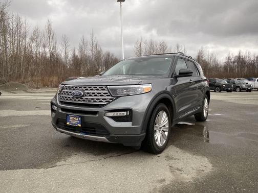 Carbonized Gray Metallic 2024 Ford Explorer Limited