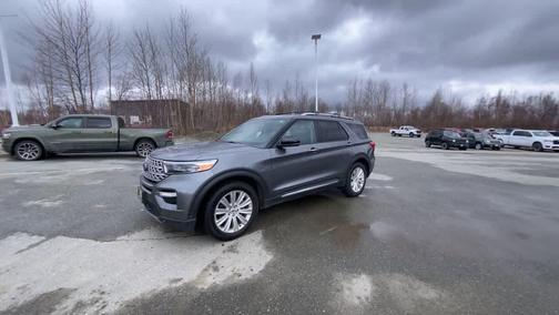 Carbonized Gray Metallic 2024 Ford Explorer Limited