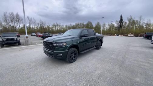 Serrano Green Metallic 2026 RAM 1500 Big Horn/Lone Star