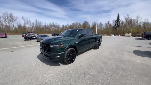 Serrano Green Metallic 2026 RAM 1500 Laramie