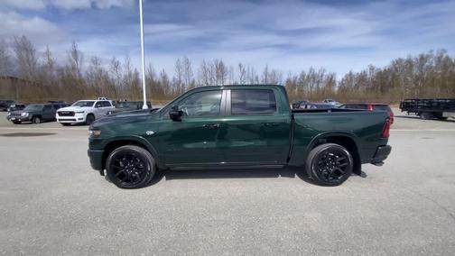 Serrano Green Metallic 2026 RAM 1500 Laramie