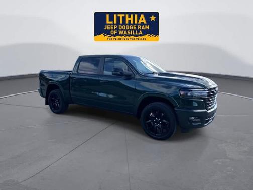 Serrano Green Metallic 2026 RAM 1500 Laramie