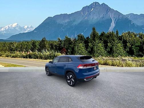 BLU/Blue 2025 Volkswagen Atlas Cross Sport 2.0T SE w/Technology 4MOTION