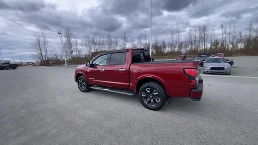 Cardinal Red Metallic 2021 Nissan Titan Platinum Reserve