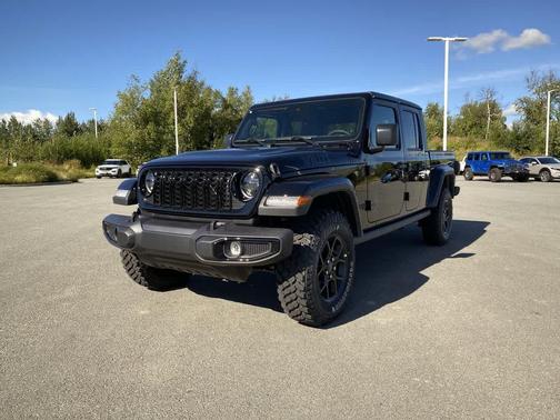 Black Clearcoat 2025 Jeep Gladiator Willys