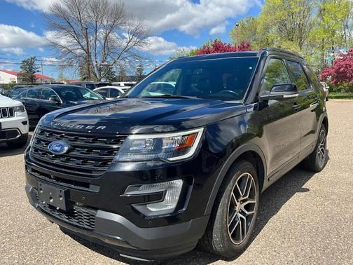 Shadow Black 2016 Ford Explorer Sport