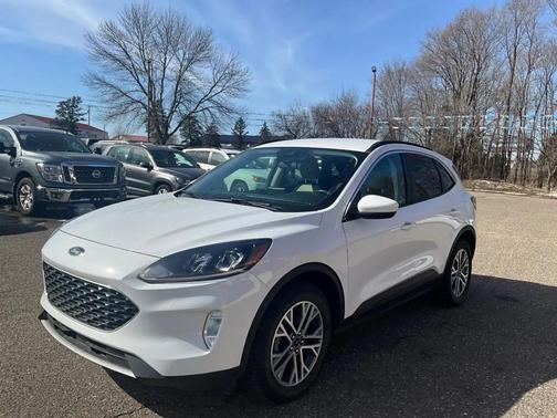 White 2021 Ford Escape SEL