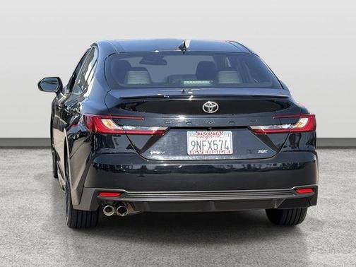 Midnight Black Metallic 2025 Toyota Camry SE