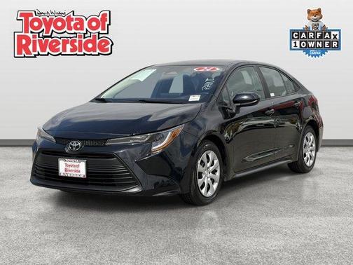 Midnight Black Metallic 2024 Toyota Corolla LE