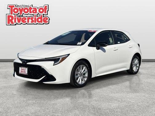 White 2026 Toyota Corolla Hatchback SE